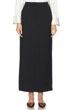 Iro Sleek Black Arianne Skirt Size 36 EU / US 4 NWT